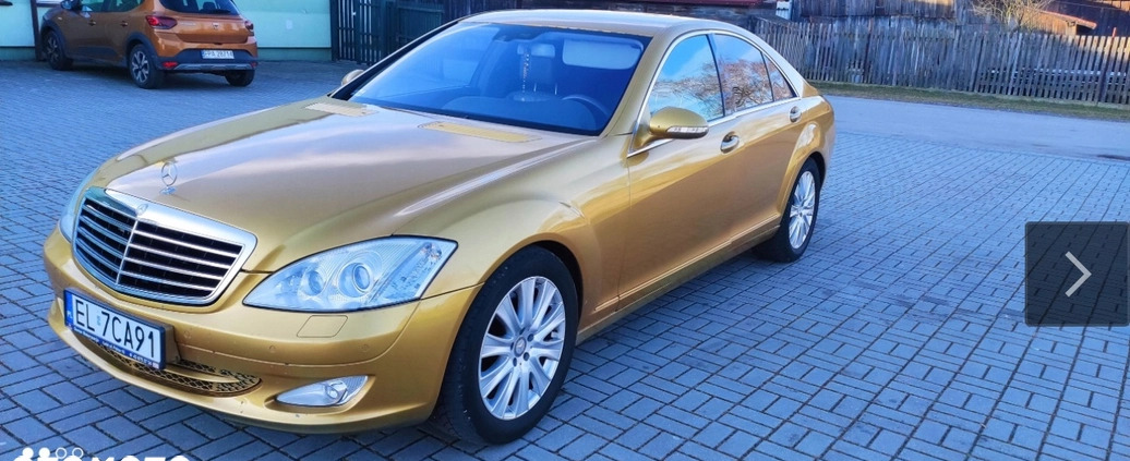 Mercedes-Benz Klasa S cena 34900 przebieg: 240000, rok produkcji 2008 z Łask małe 67